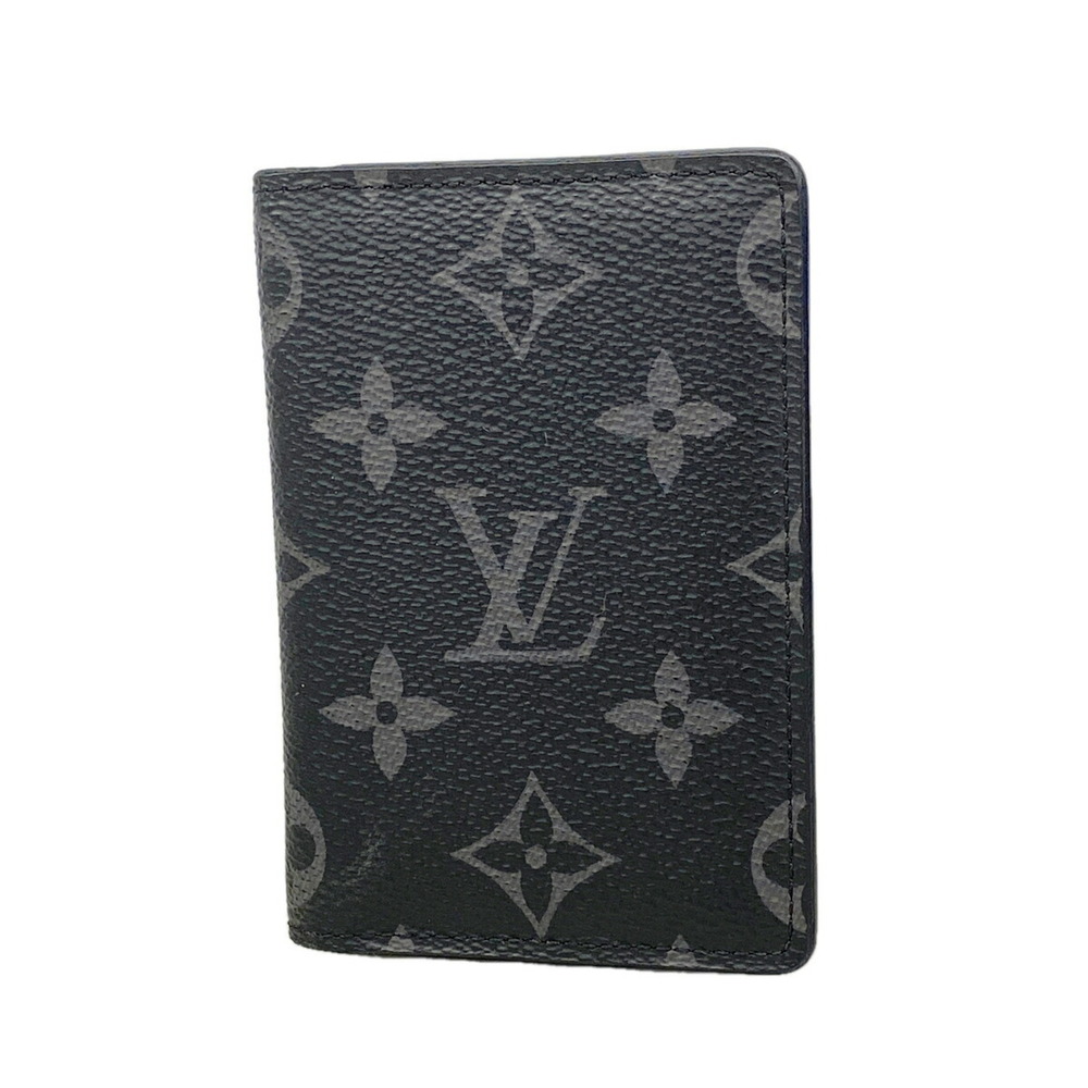 Louis Vuitton Business Card Holder/Card Case, Monogram Eclipse Organizer de P...